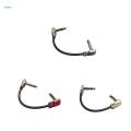 Guitar Patch Cable for Guitar Pedal Board, Guitar Pedals 1/4" inch TS Right Angle Guitar Patch Cable Flexible Patch Cords for Guitar Pedals. 