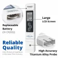 TDS EC Meter Digital Water Quality Tester 0-9999 PPM Measurement Range Water Purity Temperature Meter Tester. 