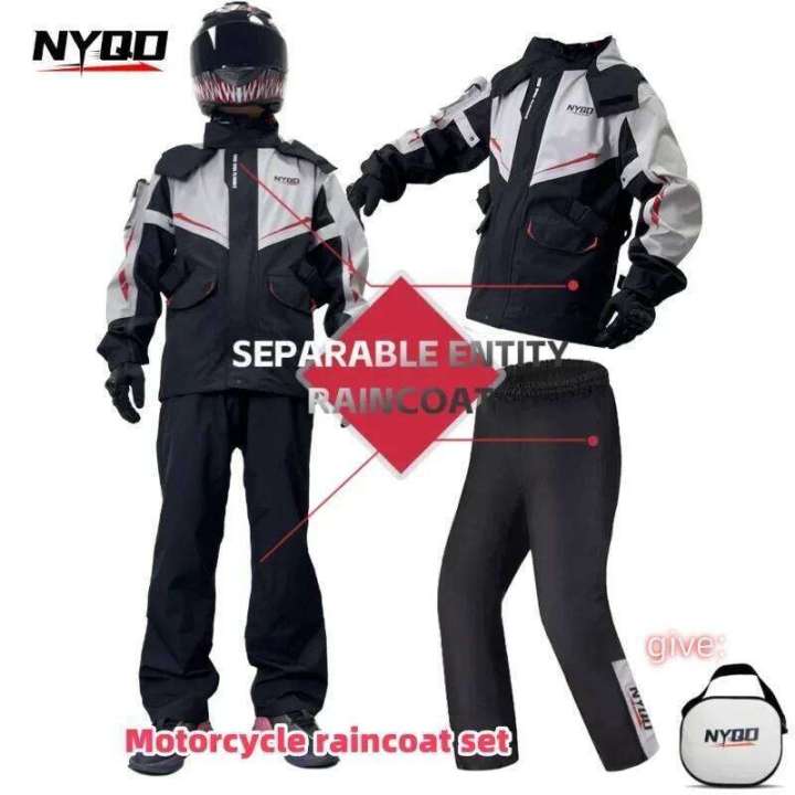 Full Body Rainproof Labor Protection Electric Motorcycle Takeaway ...