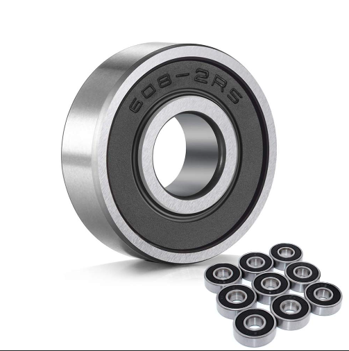 608-2RS Ball Bearings razor Skateboard Bearings Double Rubber Sealed