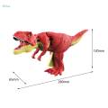 Telescopic Spring Dinosaur Toy Tyrannosaurus Supplies Figurine Simulated Dinosaur Toy for Travel. 