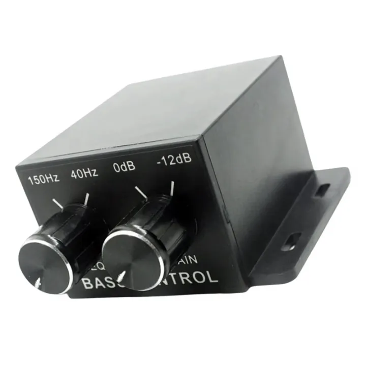 Auto Volume Adjuster Auto Amplifier Level Universal Car Audio Amplifier Bass Remote Volume ...