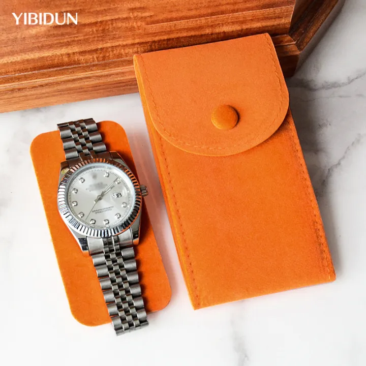 【ZIME】 Brand New Watch Storage Bag Portable Watch Bag Travel Watch Box Storage Box Green/Brown/Green
