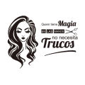 Spanish Beauty Salon Hairdressers Who Has Magic Trucos Women Wall Stickers Vinyl Hair Nail Spa Shop Window Glass Decals RU2601. 