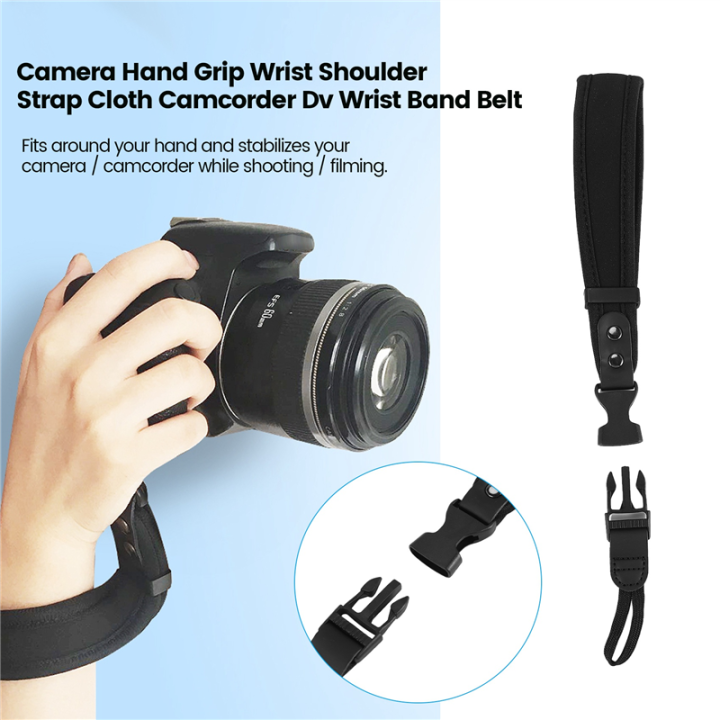 Slr%20Dslr%20Camera%20Hand%20Grip%20Wrist%20Shoulder%20Strap%20Cloth%20Camcorder%20Dv%20Wrist%20Band%20Belt%20For%20-%20Image%204