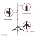 Tripod Stand - LED Tik tok Ring Fill Light stand - 63inch full Size Tripod - Flexible Tripod stand. 