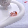 Cute Smile Frog Rings For Women Girls Funny Cartoon Animal Rings Aesthetic Jewelry Greative Friendship Ring Party Travel Gifts. 