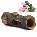 New Arrival Aquarium Ornament Hollow Hole Log Tree Tunnel Cave Fish Tank Decor Lonni. 