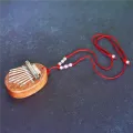 4X 8 Key Mini Kalimba Exquisite Finger Thumb Piano Marimba Musical Good Accessory Pendant Gift. 