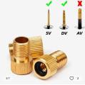 Bicycle Presta Valve Converter Valve Adaptor Tube Pump Nipple Tool Bicycle Accessories. 