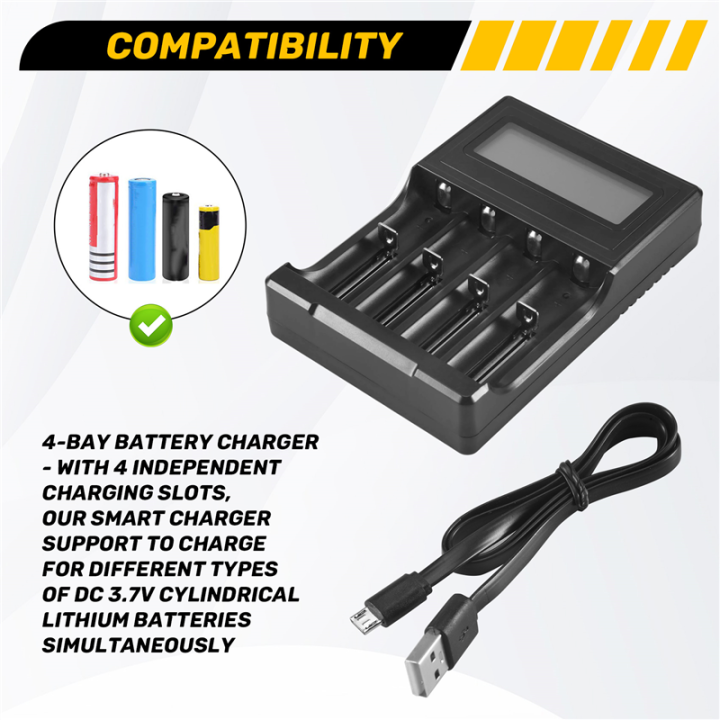 18650%20Battery%20Charger,%20LCD%20Display%20Speed%20Batteries%20Charger%20with%204%20Bay%20Discharge%20Function%20for%20Rechargeable%203.7V%20Li-Ion%20Batteries%20-%20Image%204