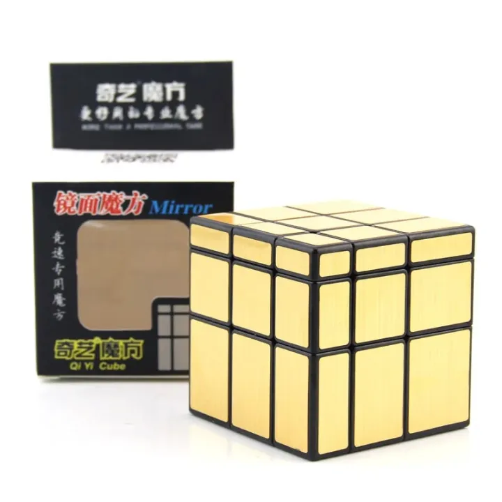 【DATA FROG Global MALL】QiYi Mirror 3x3x3 Magic Cubes Professional Speed Game Adult Children Puzzle Educational Game Exercise Smooth
