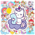 20/40/60pcs Unicorn Stickers Cute Rainbow Colorful Unicorn Animal Stickers for Laptop Scrapbook Journal Kids Girls Boys Stickers. 