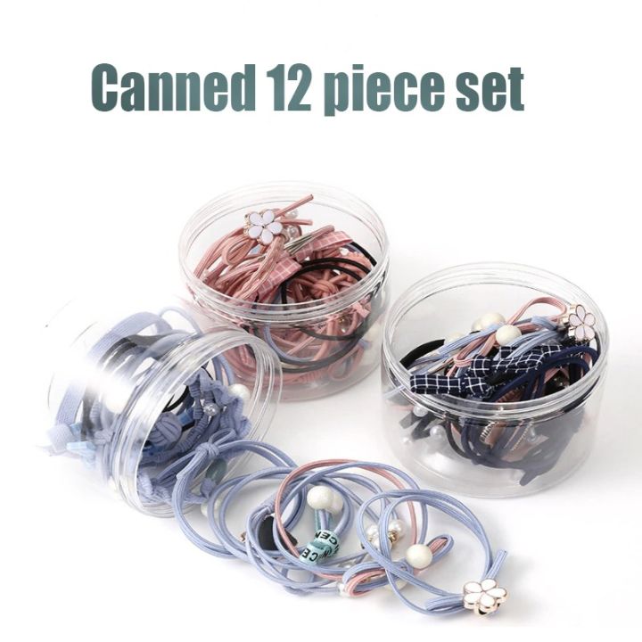 12Ps/Set%20Hair%20Ring%20Colorful%20Rubber%20Band%20Head%20Rope%20-%20Image%206