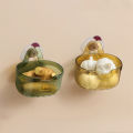 Kitchen Onion Ginger Garlic Storage Basket Hanging Basket Rack Bathroom Bedside Wall-Mounted Storage Box Storage Baskets. 