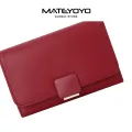 MATEYOYO Women Wallet Simple Pure Color Wallet Fashion Purse Money Bag Multifunctional Clutch Wallet PU Leather Card Wallet Zipper Co-in Pocket. 