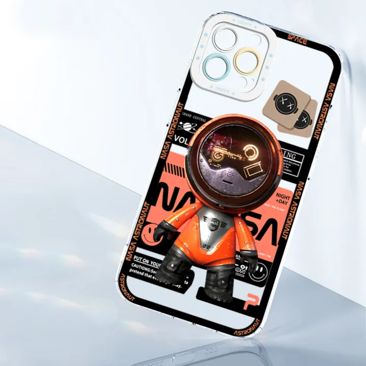 Jizetin%20for%20iPhone%20X%20/%20iPhone%20XS%20Back%20Cover%20Crystal%20Transparent%20Mechine%20Astronaut%20Soft%20Full%20Camera%20Cover%20Protection%20Phone%20Cases%20-%20Image%205