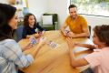 UNO - Classic Colour & Number Matching Card Game - 112 Cards - Customizable & Erasable Wild - Special Action Cards Included - Gift for Kids 7+. 