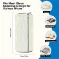 1 Pcs Shoe Washing Machine Bags, Versatile Shoe Cleaning Bag for Washer and Dryer, Reusable and Durable Laundry Shoe Bag Side Zipper, 360° of All-Round Cleaning, for Most Shoes Types. 
