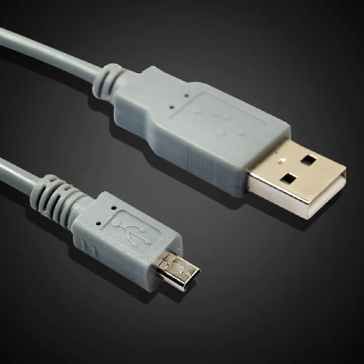 1m%20Pc%20Camera%20Cable%20Usb%202%200%20A%20To%208%20Pin%20B%20Cable%20W/%20Ferrite%20For%20Coolpix%20P90%20Pdas%20Usb%20Type%20A%20Male%20To%20Type%20B%20Mini%208%20Pin%20Male%20-%20Image%203