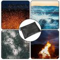 Fireproof Waterproof Document Bag File Money Safe Box Secret File Protect Pouch. 