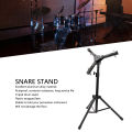Drum Stand Folding Adjustable Snare Tripod Aluminium Alloy Musical Instrumen HPT. 