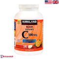 Kirkland Chewable Once Daily Vitamin C, 500 Tablets -Uk. 