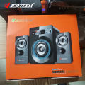 JERTECH Professional 2.1 Subwoofer Speaker System with Bluetooth RGB Lights Subwoofer Speaker. 