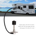Fuel Sending Unit, Fuel Water Level Sensor Heavy Duty 316 Stainless Steel US Standard 240 To 33ohms Universal for RV for Yacht. 