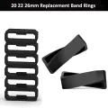 【ZIME】CICI Smart Watches Band Rings Watch Strap Loop 20mm 22mm 26mm Watch Band Holder Watch Buckle Silicone Band. 