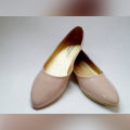 Ladies Flat Shoes (Beige) court shoes girls women shoes. 