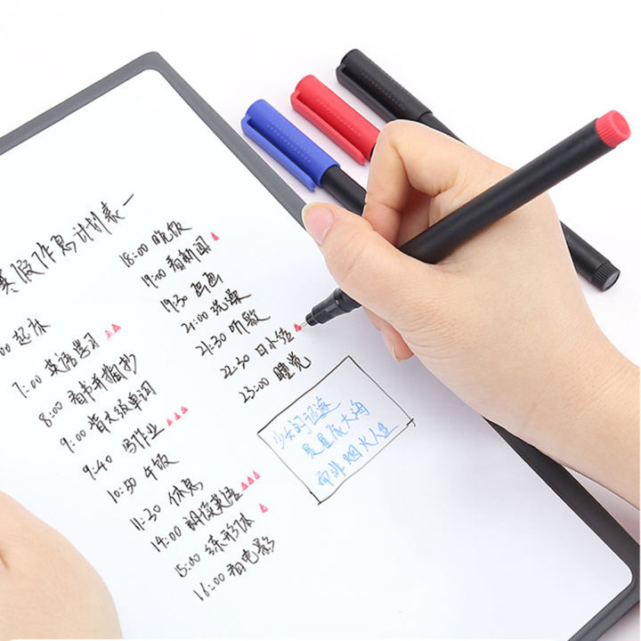 1/5/10Pcs%200.5Mm%203%20Colors%20Dry%20Erase%20Markers%20Erasable%20Whiteboard%20Marker%20Pen%20Office%20School%20White%20Board%20Art%20Marker%20Stationery%20Extra%20Fine%20Tip%20-%20Image%202