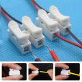 30 Pcs Self Locking Electrical Cable Connectors Quick Splice Lock Wire Terminals. 