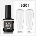 CHUNSHU 6 IN 1 Extension Gel 15ML Builder Nail Gel In A Bottle Semi Permanent Rubber Base Coat Self-leveling UV Construction Gel. 