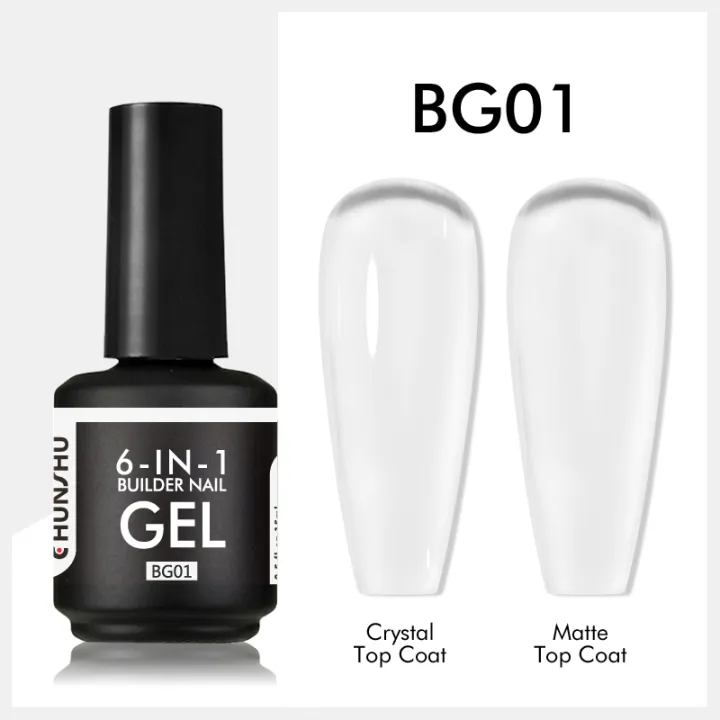 CHUNSHU%206%20IN%201%20Extension%20Gel%2015ML%20Builder%20Nail%20Gel%20In%20A%20Bottle%20Semi%20Permanent%20Rubber%20Base%20Coat%20Self-leveling%20UV%20Construction%20Gel%20-%20Image%207