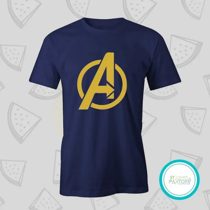 Avengers blue Tshirt  unisex  tees  designer tees  crew neck  silver white  red  blue  black