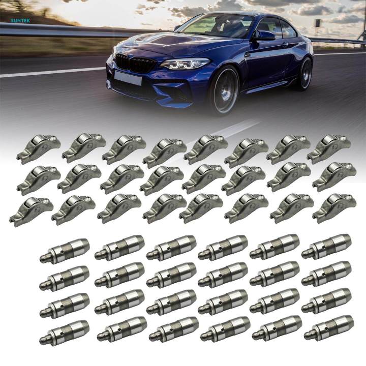 24 Rocker Arms Repair Auto Car Vehicles Spare Easy to Install Steel Automotive Engine Accessories 24