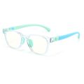 iboode TR90 Flat Mirror Glasses Frame Kids Boys Anti Blue Light Spectacles Transparent Gray Pink Silicone Nose Pads Goggle Girls. 