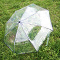 Automatic Open Close Fold Windproof Umbrella Compact Rain Transparent Clear. 
