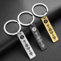 Personalized Spotify Code Keychains Music Keyrings Customized Scannable Song Name Key Rings Chains Best Gift for Car Couple P040. 