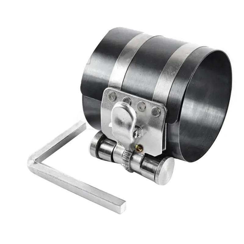 Kimiss Car Engine Piston Ring Compressor Installer Band Ratchet Tool 3 In