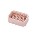 Double grid soap box bathroom drain Nordic storage creative new plastic travel handmade soap holder.. 