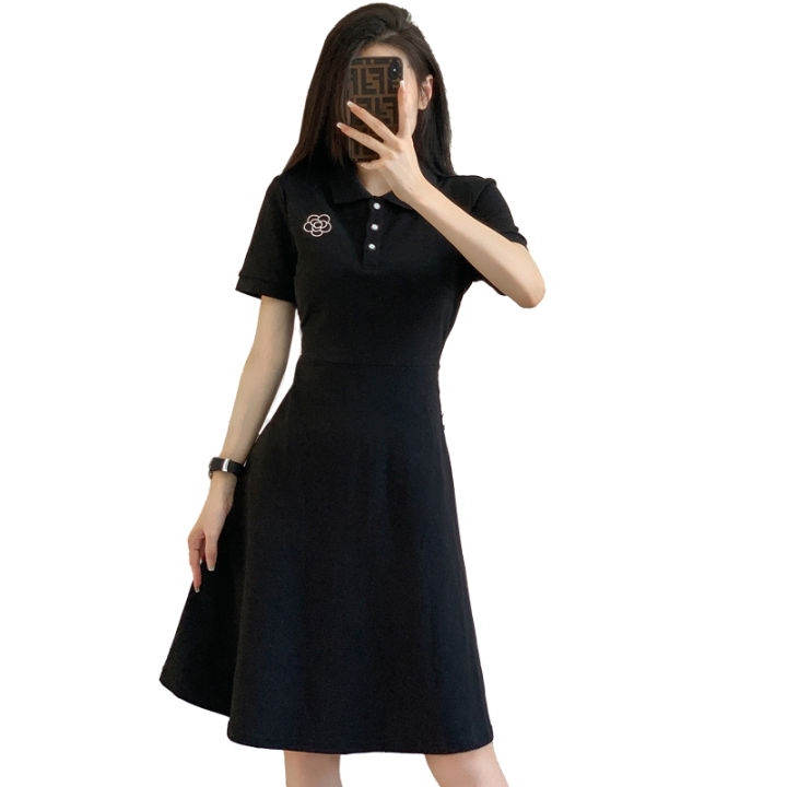 Women's%20Doll%20Collar%20Dress%20Summer%20Sports%20Casual%20Dress%20Slimming9499%20-%20Image%204