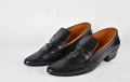 Good looking Men Wedding/party genuine cow leather black Shoes. 