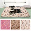 Loveseason Pet Cushion Washable Printed Pattern Pet Soft Fleece Blanket. 