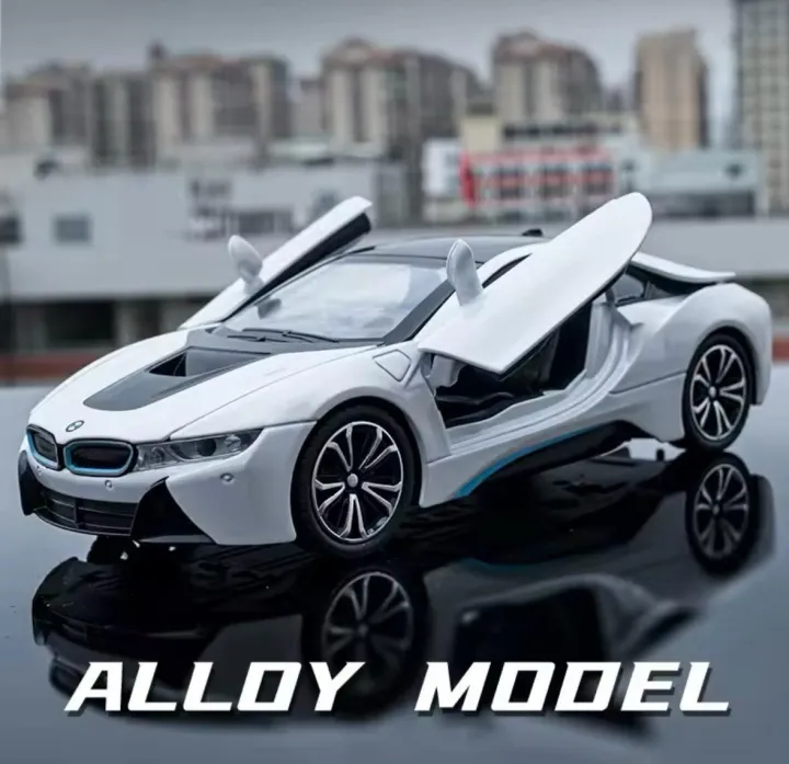 1:24%20BMW%20I8%20Supercar%20Alloy%20Car%20Model%20Diecasts%20Metal%20Toy%20Car%20Sound%20And%20Light%20Boy%20Kids%20Toy%20Collectibles%20Gift%20-%20Image%208