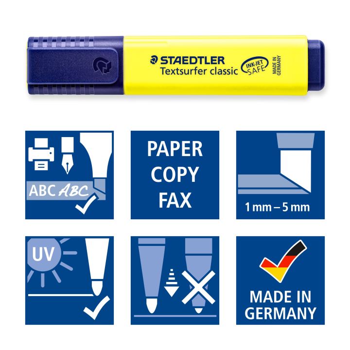 STAEDTLER%C2%AE%20Textsurfer%20Classic%20364%20WP4%20Highlighter%204%20Set%20-%20Image%204