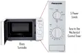 Panasonic 20 L Solo Microwave Oven NN-SM255W. 