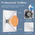Professional Photography softbox Lighting soft box With Tripod E27 Photographic Bulb Continuous Light System for Photo studio. 