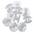 Genuine Singer Class 15 Plastic Bobbin (10 Pcs Pack) For Home Sewing / Zigzag Machines. 